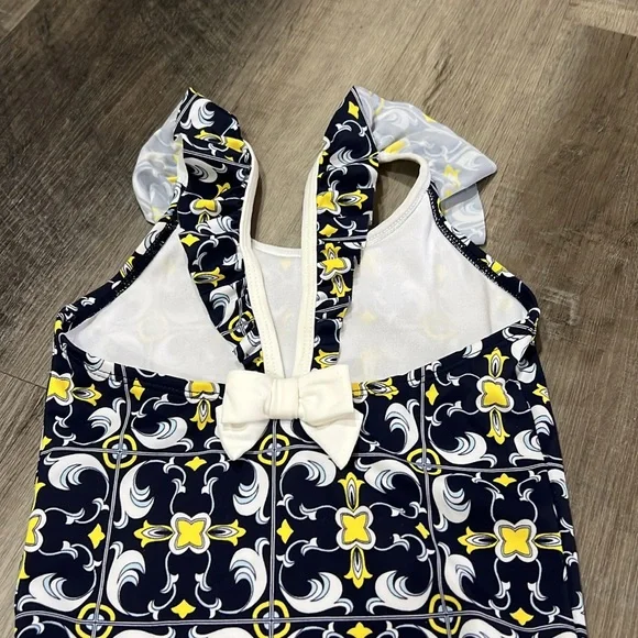 Janie and Jack one piece swimsuit size 5 - Picture 5 of 10